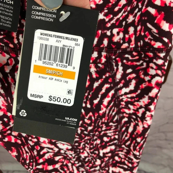 Under armour UA ankle leggings size small compression high rise - Picture 3 of 4